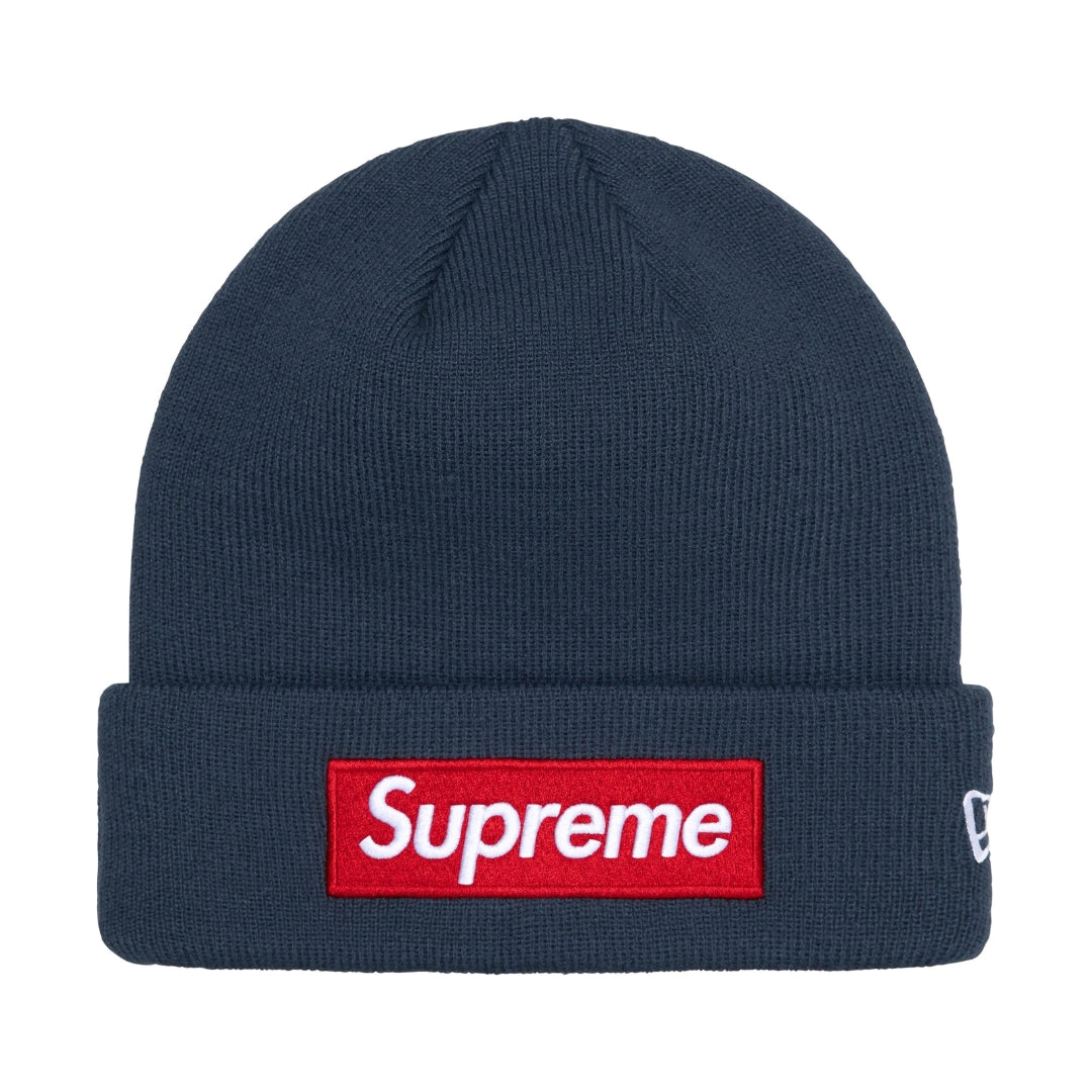 Gorro Supreme New Era Box Logo "Navy"
