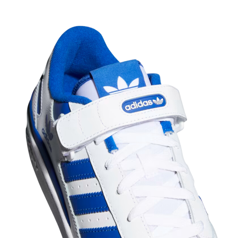 Tênis Adidas Forum Low "White/Royal Blue"