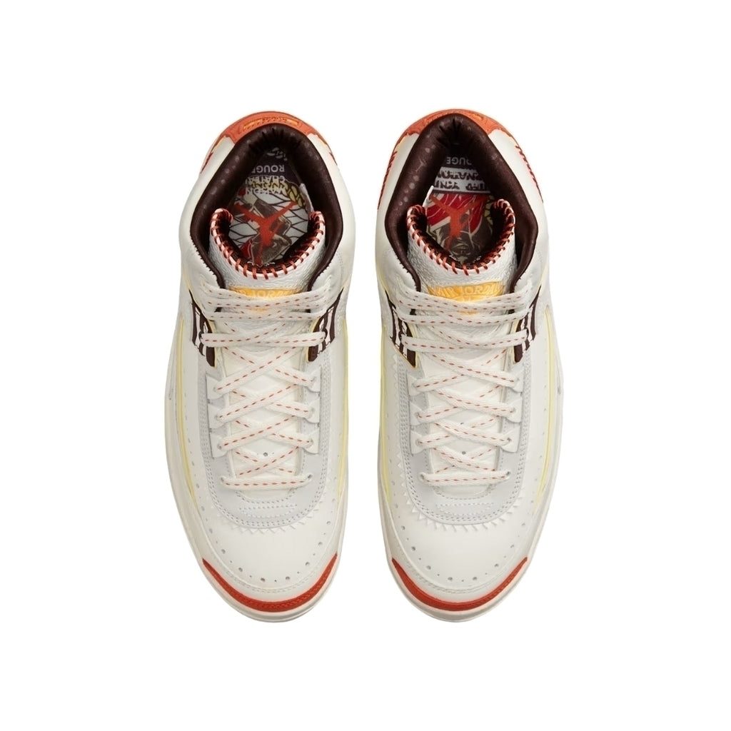 Tênis Nike Air Jordan 2 Retro x Maison Chateau Rouge