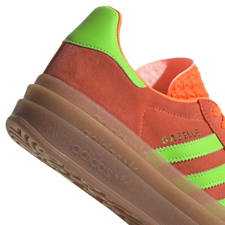 Tênis Adidas Gazelle Bold "Solar Orange Solar Green"