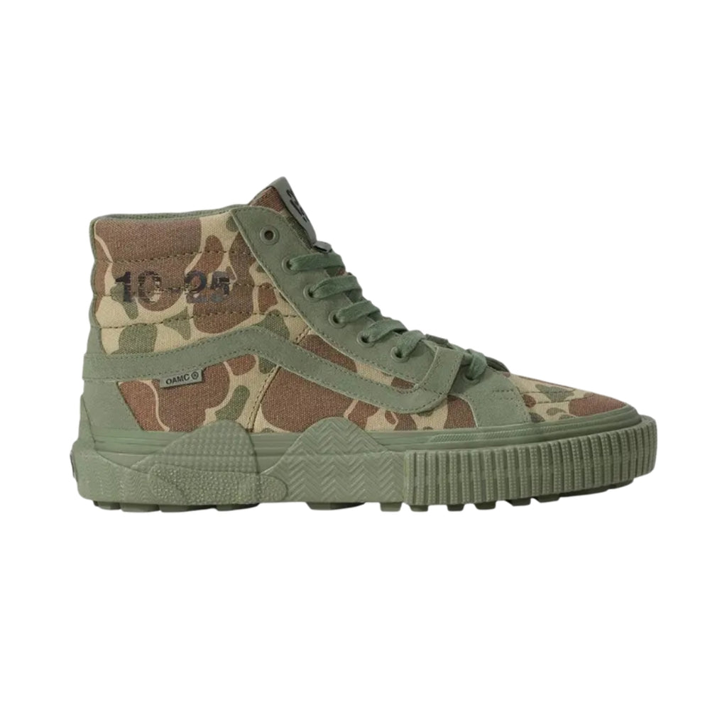 Tênis Vans OTW Sk8-Hi GL Lug WTAPS "Duck Camo"