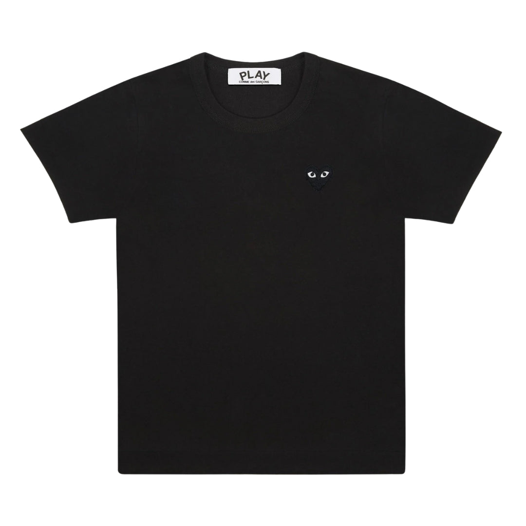 Camiseta Comme des Garcons Play Black Emblem T-shirt