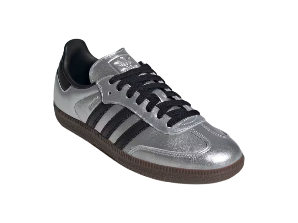Tênis Adidas Samba "Silver Metallic"