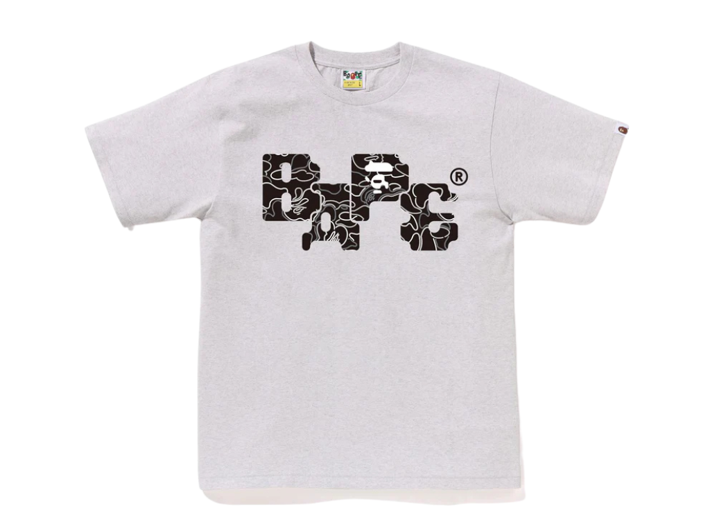 Camiseta NEON CAMO 8BIT BAPE LOGO TEE