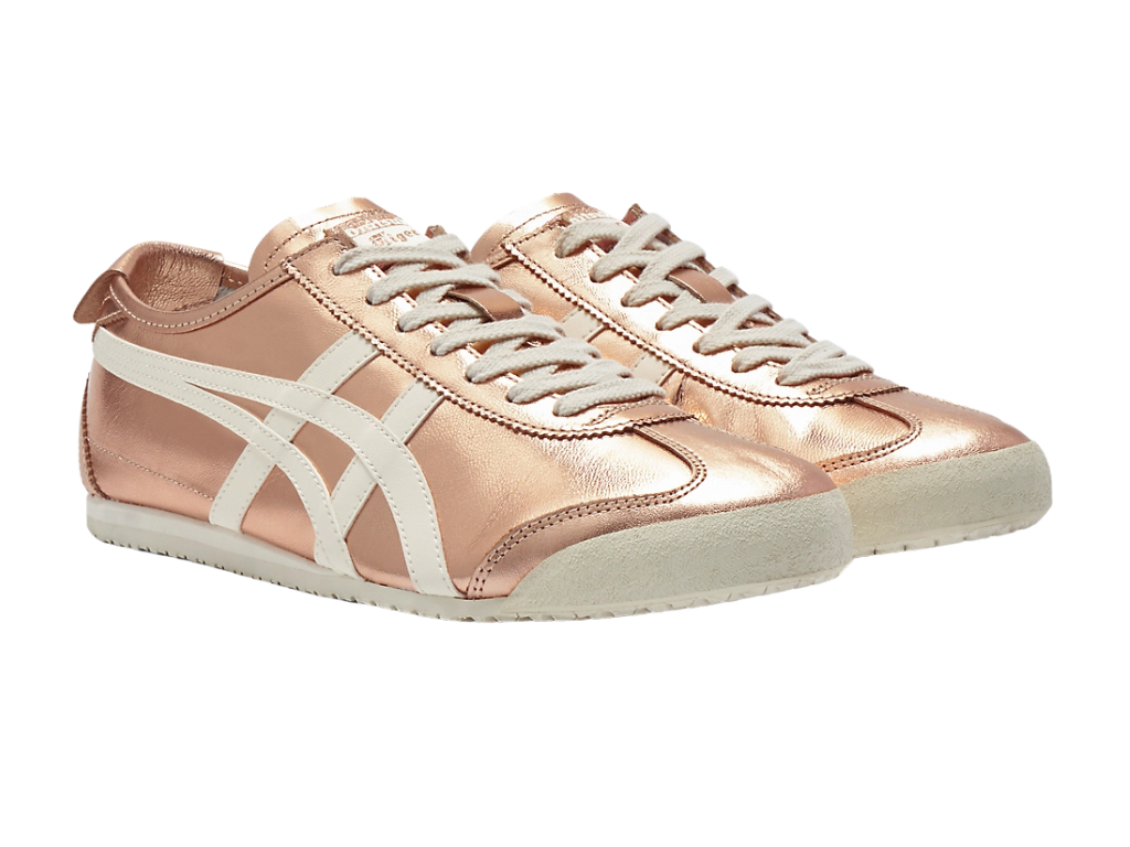 Tênis Onitsuka Tiger Mexico 66 Ouro Rosa