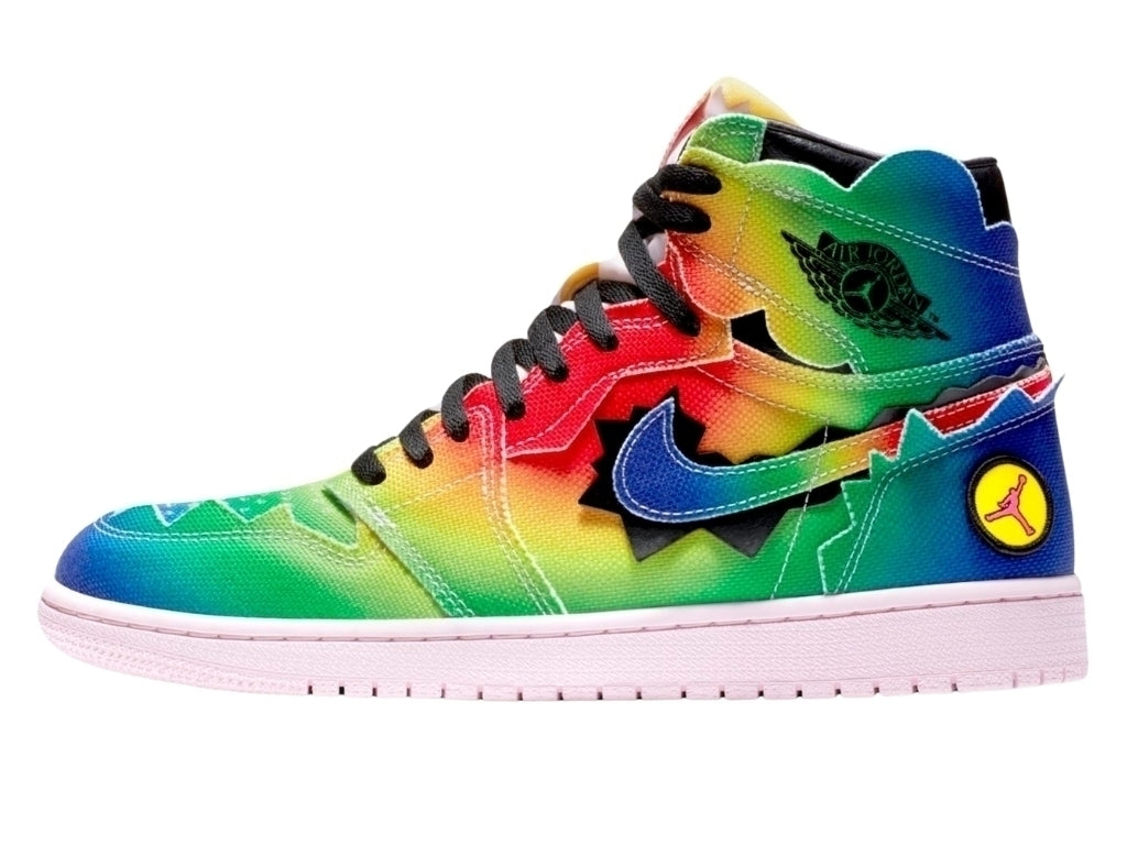 Tênis Nike Air Jordan 1 High J. Balvin x 'Colores Y Vibras'