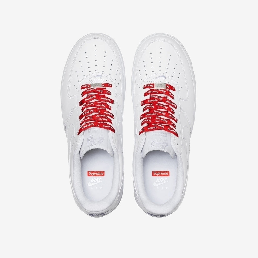 Tênis Nike Air Force 1 Low x Supreme "White"
