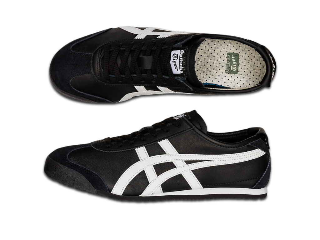 Tênis Onitsuka Tiger Mexico 66 'BLACK/WHITE'