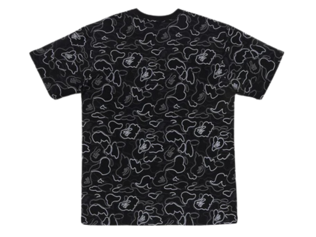 Camiseta NEON CAMO BAPE TEE