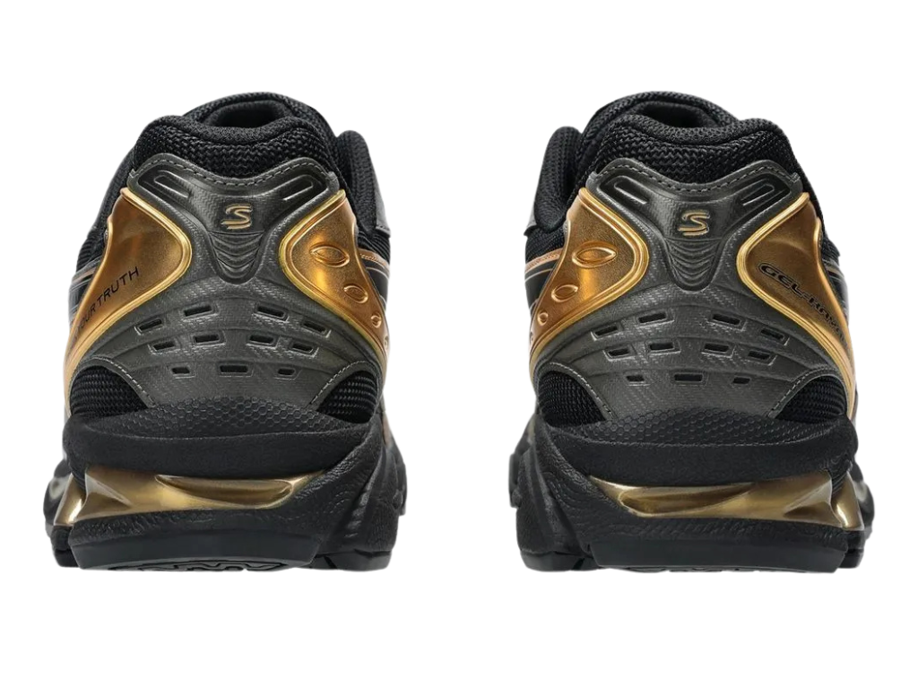 Tênis Asics Gel-Kayano 14 x Senna "Black/Metallic Gold"