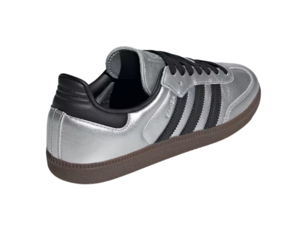 Tênis Adidas Samba "Silver Metallic"