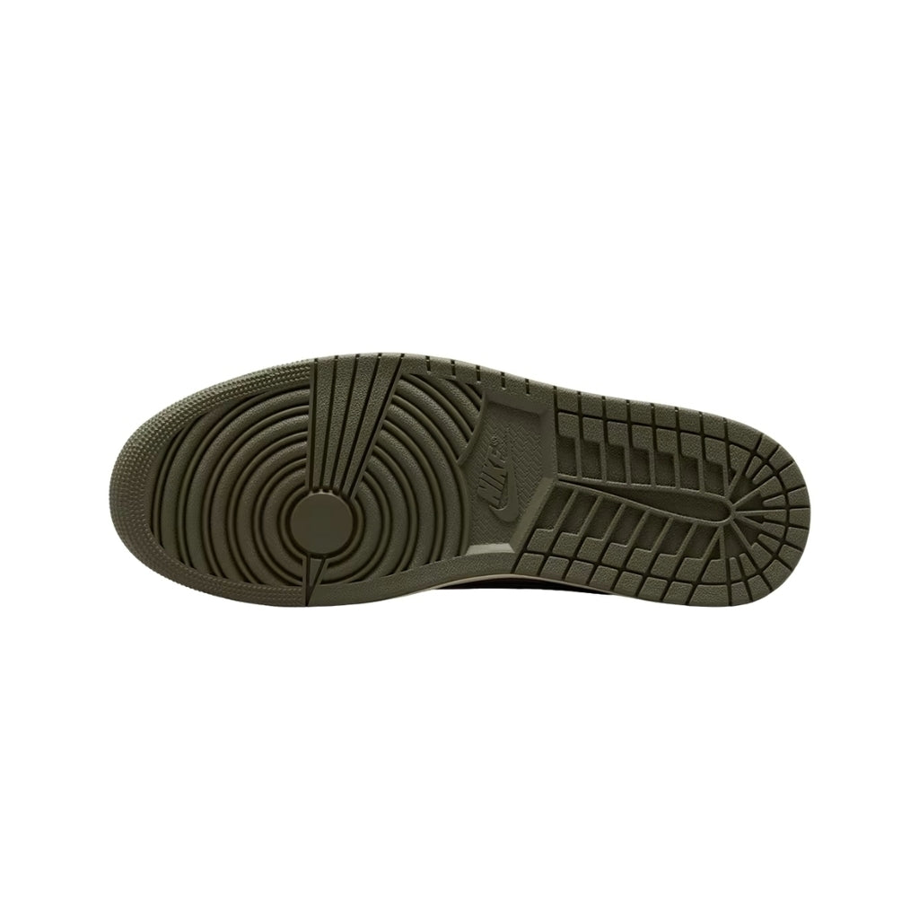 Tênis Nike Air Jordan 1 Low x Travis Scott "Medium Olive"