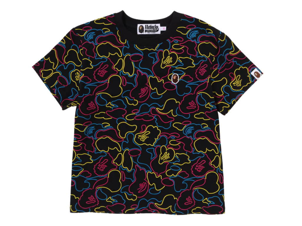 Camiseta NEON CAMO ONE POINT MINI TEE Feminina