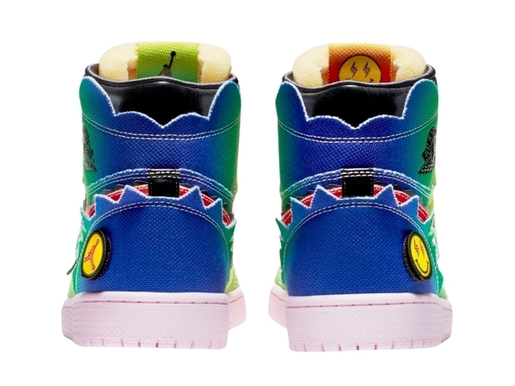 Tênis Nike Air Jordan 1 High J. Balvin x 'Colores Y Vibras'