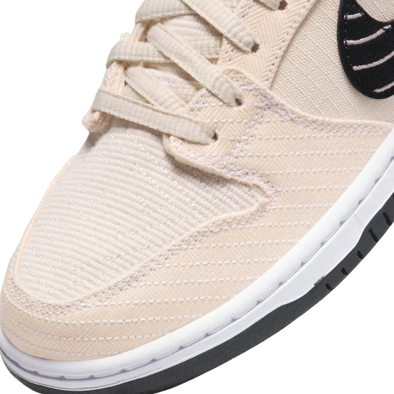Tênis Nike SB Dunk Low x Albino & Preto Pearl White