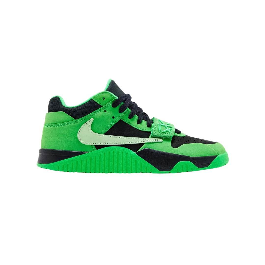 Tênis Nike Jordan Jumpman Jack TR x Travis Scott "Green Spark"