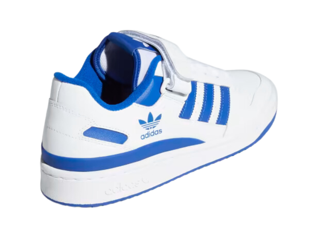 Tênis Adidas Forum Low "White/Royal Blue"