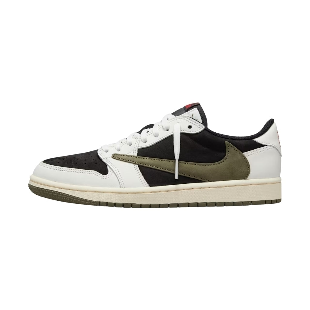 Tênis Nike Air Jordan 1 Low x Travis Scott "Olive"