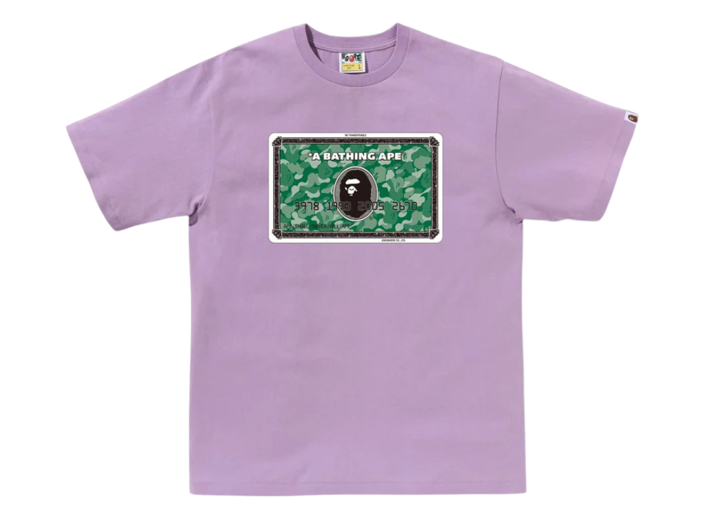 Camiseta BAPE CARD TEE