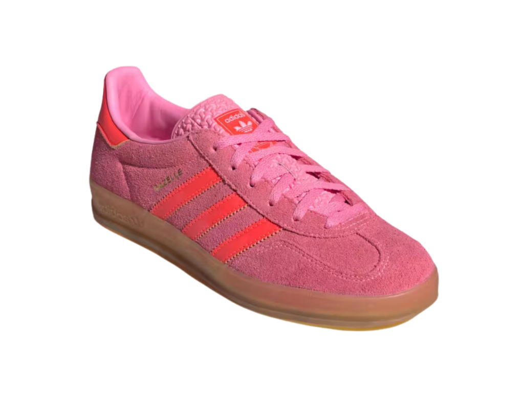 Tênis Adidas Gazelle Indoor "Beam Pink Solar Red"
