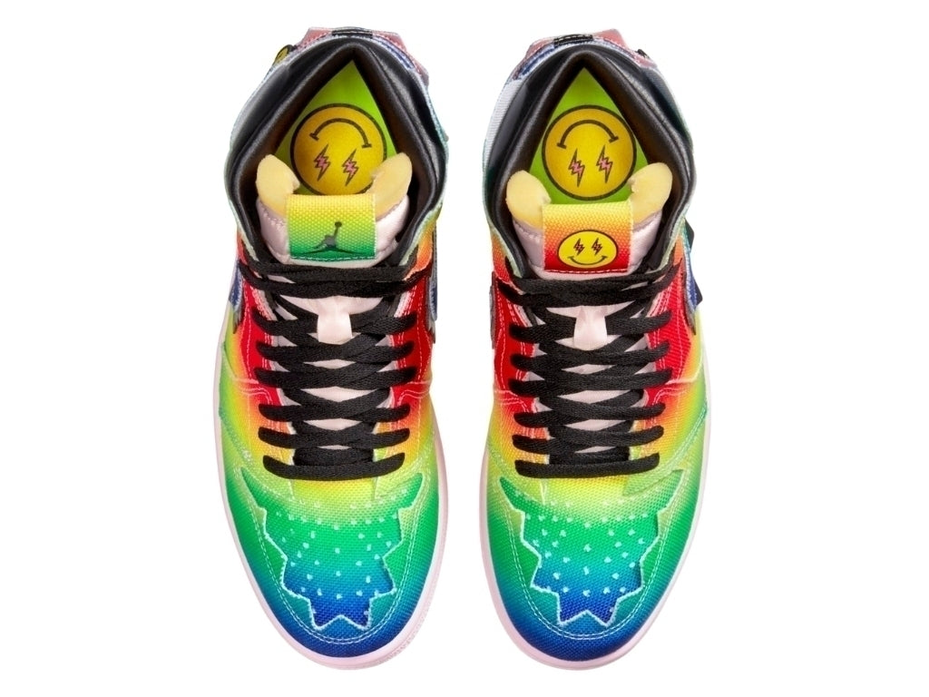 Tênis Nike Air Jordan 1 High J. Balvin x 'Colores Y Vibras'