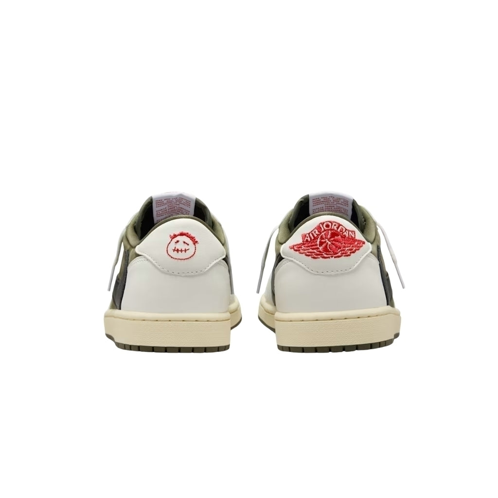 Tênis Nike Air Jordan 1 Low x Travis Scott "Medium Olive"