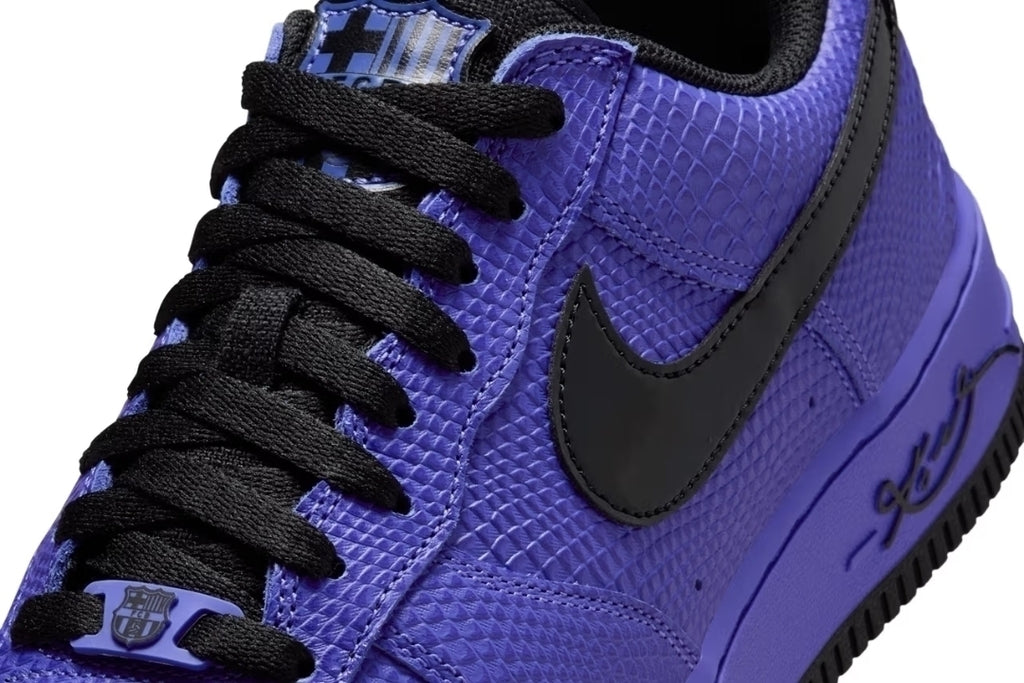 Tênis Nike Air Force 1 Low Protro Kobe Bryant x FC Barcelona "Persian Violet"