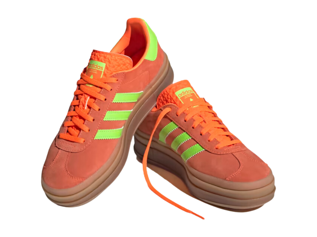 Tênis Adidas Gazelle Bold "Solar Orange Solar Green"