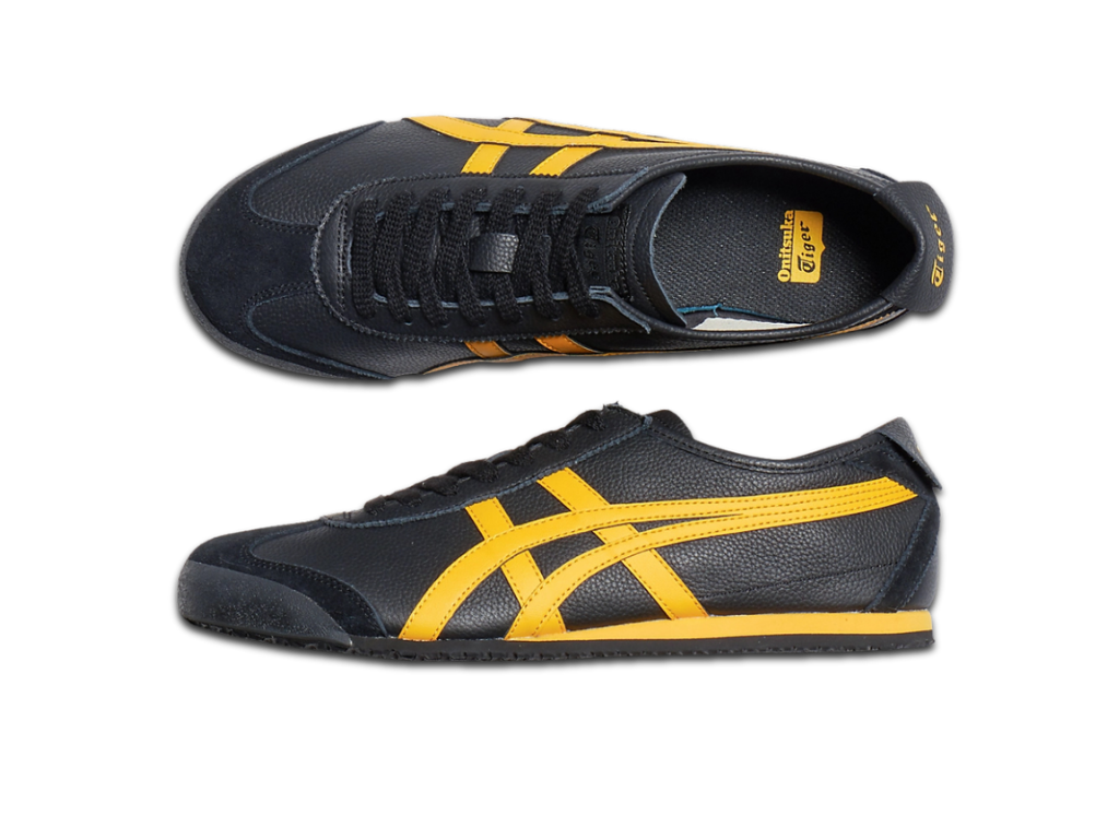 Tênis Onitsuka Tiger Mexico 66 'BLACK/YELLOW'