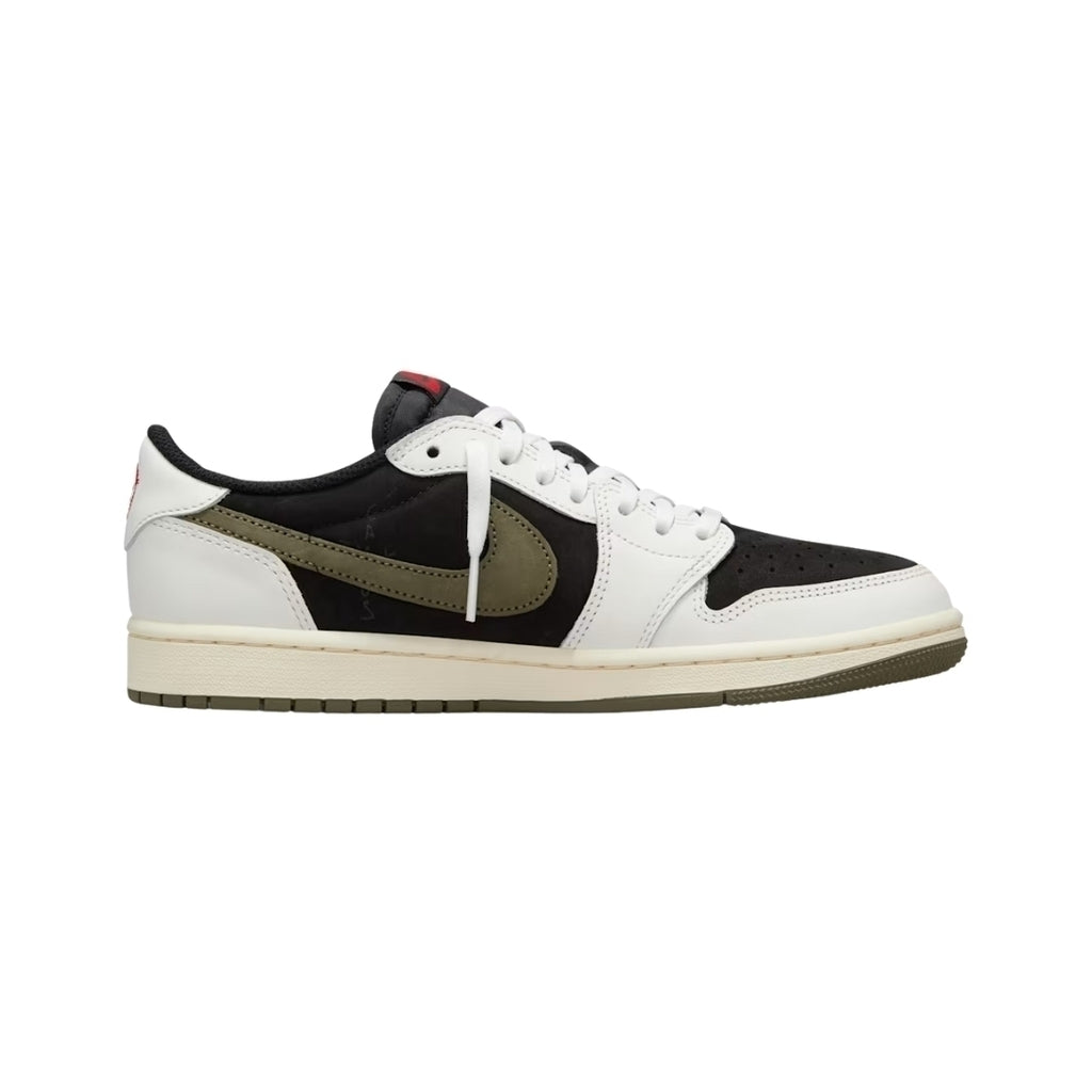 Tênis Nike Air Jordan 1 Low x Travis Scott "Olive"