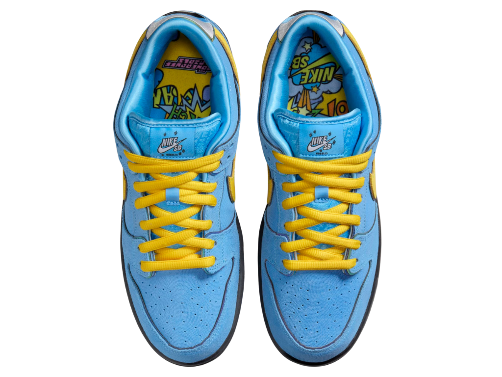 Tênis Nike SB Dunk Low x The Powerpuff Girls "Bubbles"