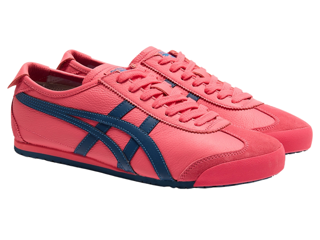 Tênis Onitsuka Tiger Mexico 66 'PINK CAMEO/MAKO BLUE'