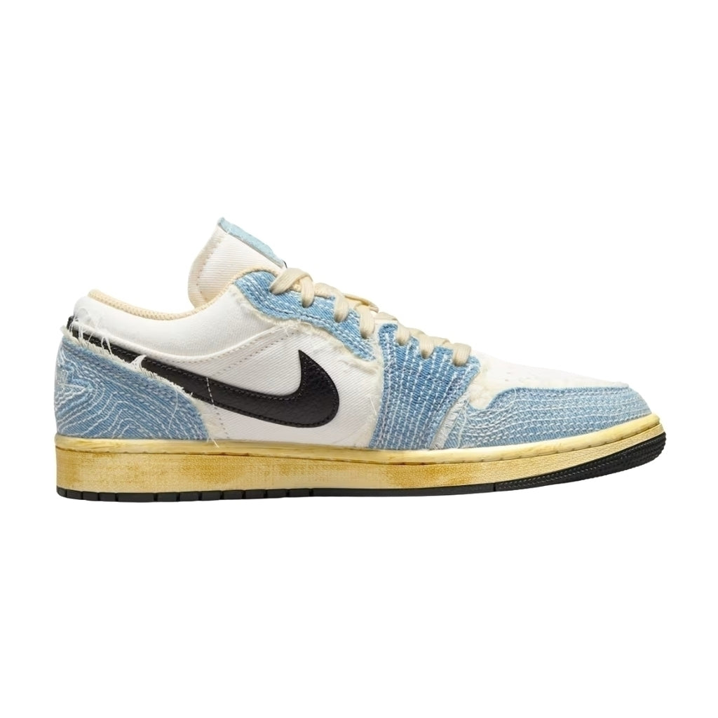 Tênis Air Jordan 1 Low SE WRMK "Jeans Sashiko"