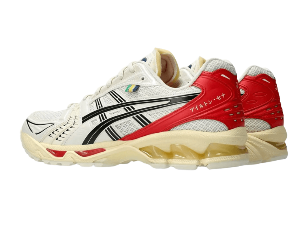 Tênis Asics Gel-Kayano 14 x Senna "Birch/Fiery Red"