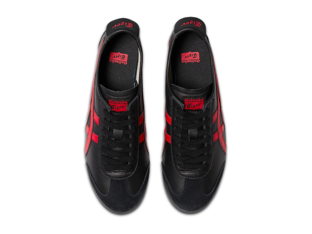 Tênis Onitsuka Tiger Mexico 66 'BLACK/CLASSIC RED'