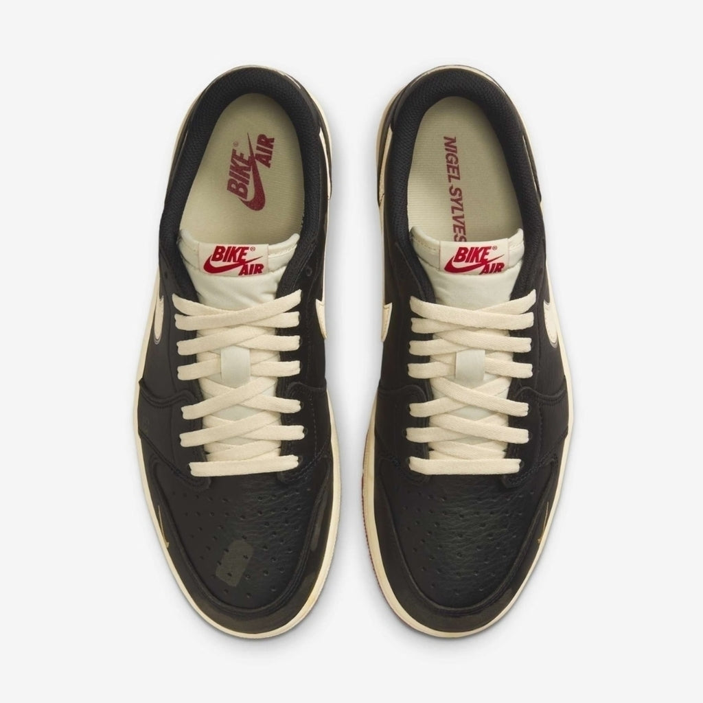 Tênis Nike Air Jordan 1 Retro Low x Nigel Sylvester "Better With Time"
