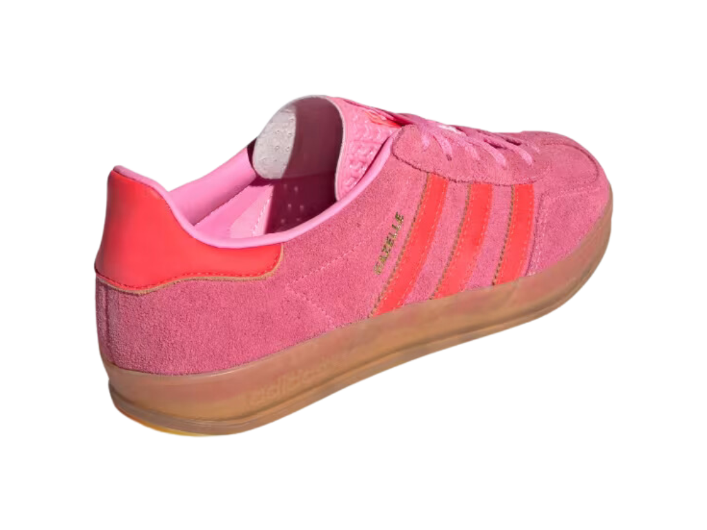 Tênis Adidas Gazelle Indoor "Beam Pink Solar Red"