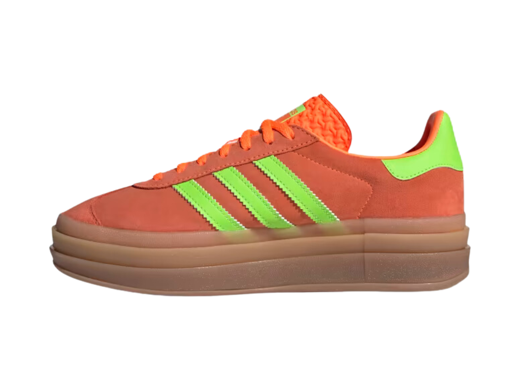 Tênis Adidas Gazelle Bold "Solar Orange Solar Green"
