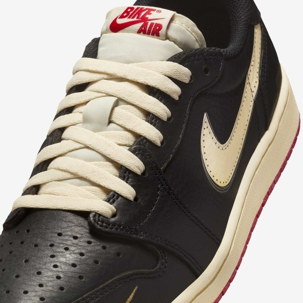 Tênis Nike Air Jordan 1 Retro Low x Nigel Sylvester "Better With Time"