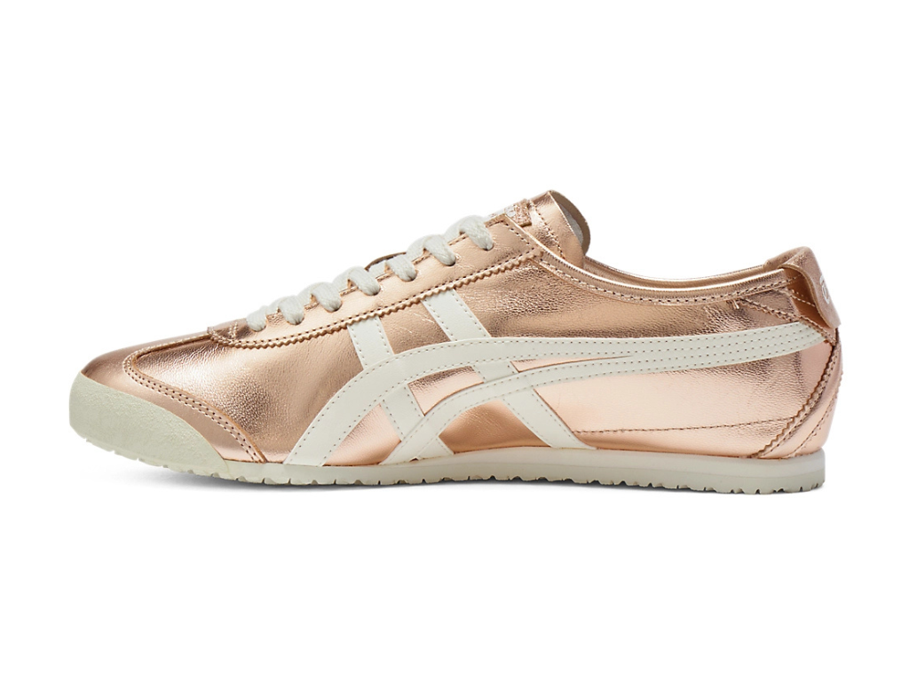 Tênis Onitsuka Tiger Mexico 66 Ouro Rosa