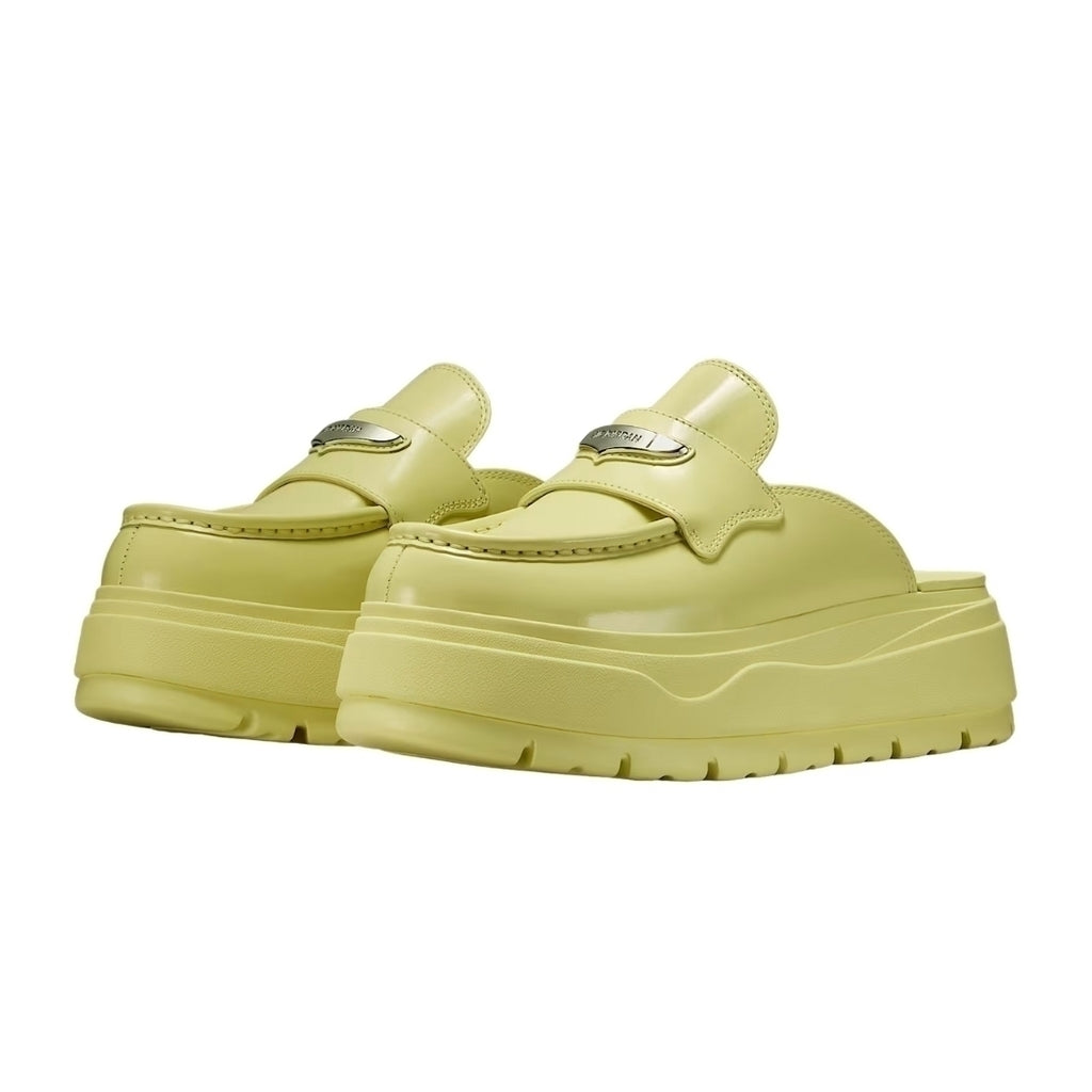 Air Jordan Mule "Luminous Green/Metallic Silver"