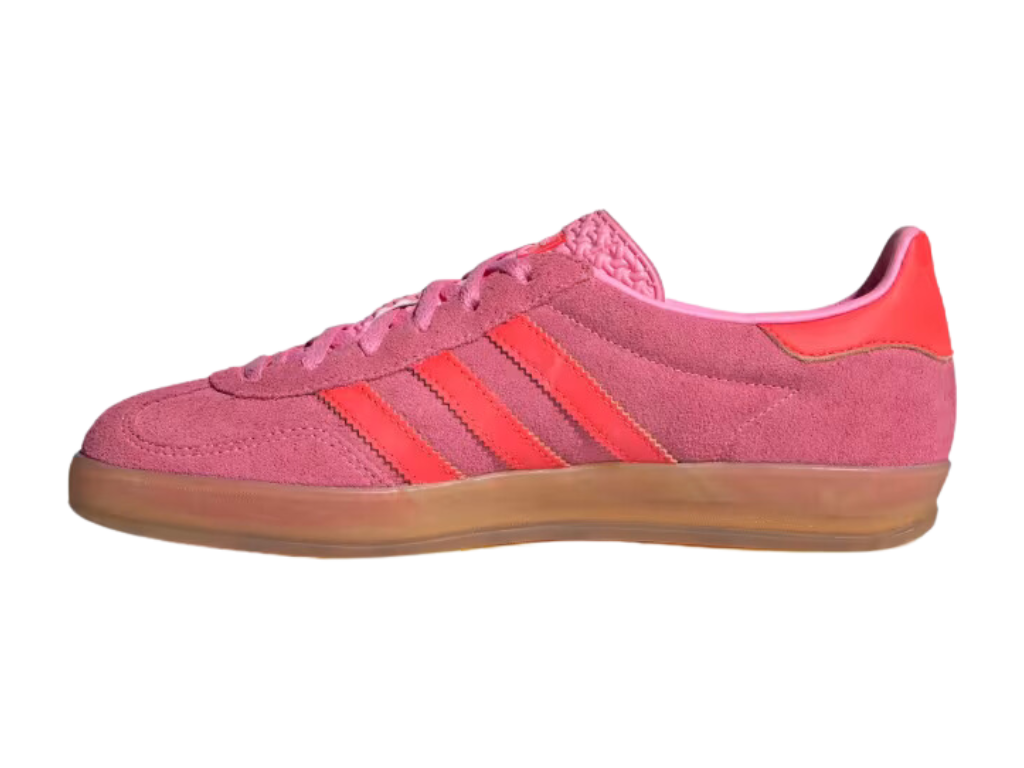 Tênis Adidas Gazelle Indoor "Beam Pink Solar Red"
