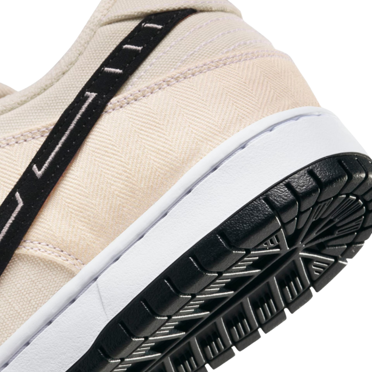 Tênis Nike SB Dunk Low x Albino & Preto Pearl White