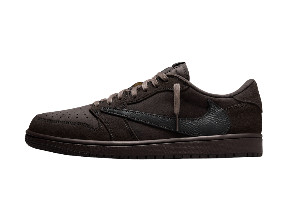 Tênis Nike Air Jordan 1 Low x Travis Scott "Velvet Brown"