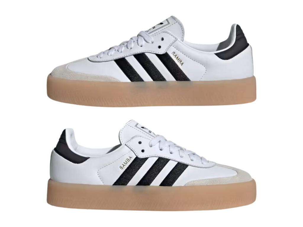 Tênis Adidas Sambae "White Black"