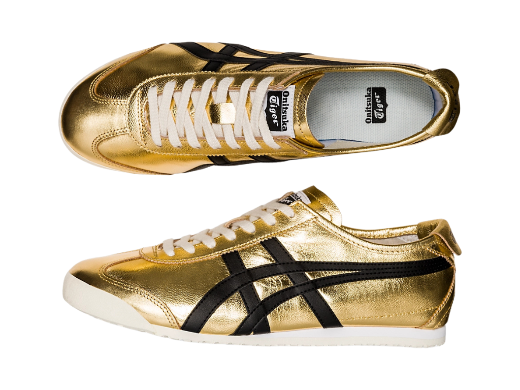 Tênis Onitsuka Tiger Mexico 66 Ouro Puro