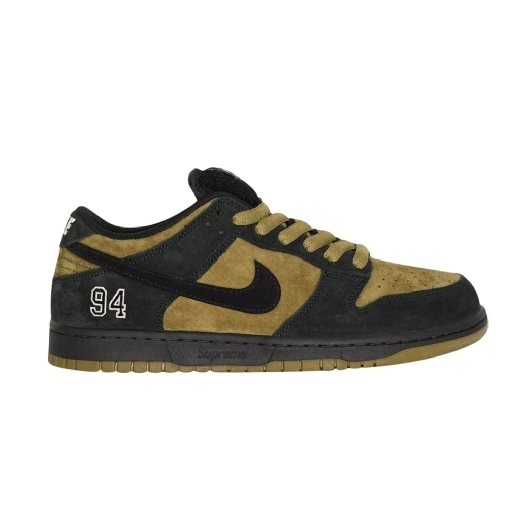 Tênis Nike SB Dunk Low x Supreme "Camper Green"