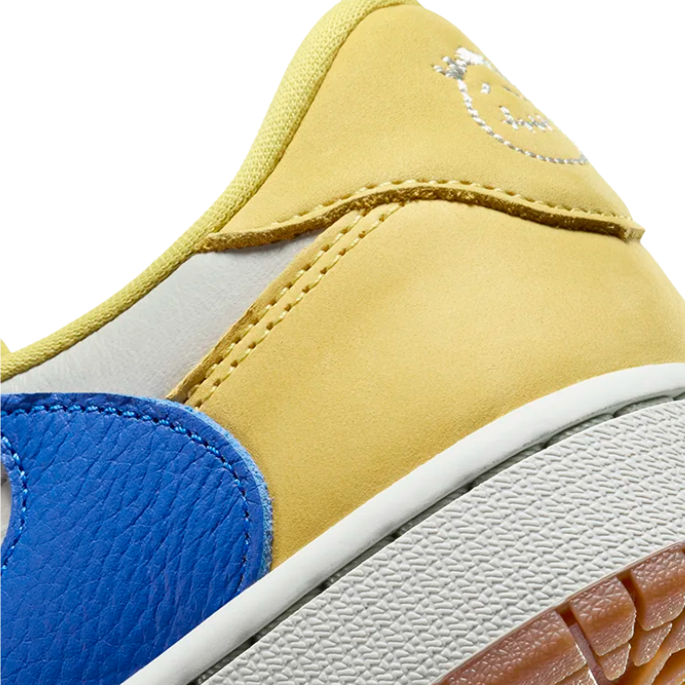 Tênis Nike Air Jordan 1 Low x Travis Scott "Canary"