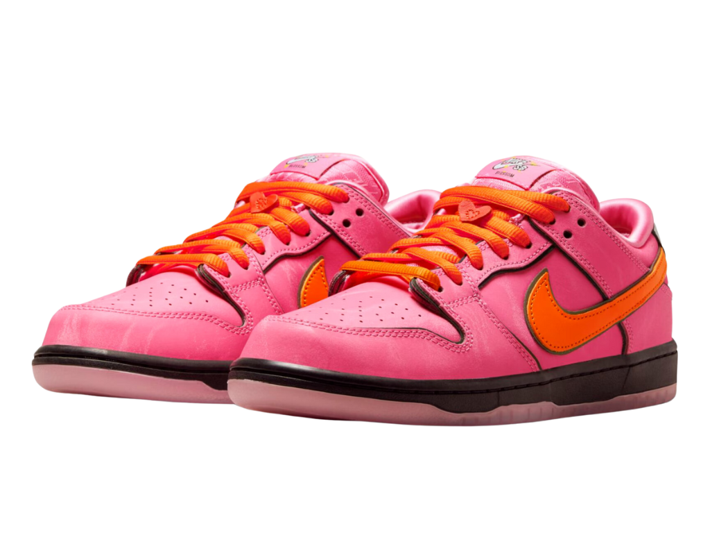 Tênis Nike SB Dunk Low x The Powerpuff Girls "Blossom"